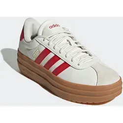 Adidas VL Court Bold Damen Sneaker - Weiss - Stylisher Plateau-Sneaker mit legendären 3-Streifen, weichem Futter und EVA-Einlegesohle für optimalen Komfort und Dämpfung.