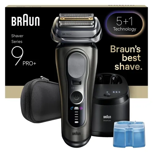 Braun 9655CC SERIES 9 PRO+ Rasoio barba - Hochwertiger Rasierer für ein präzises und sanftes Rasiererlebnis, ideal für anspruchsvolle Pflege und perfekte Ergebnisse.