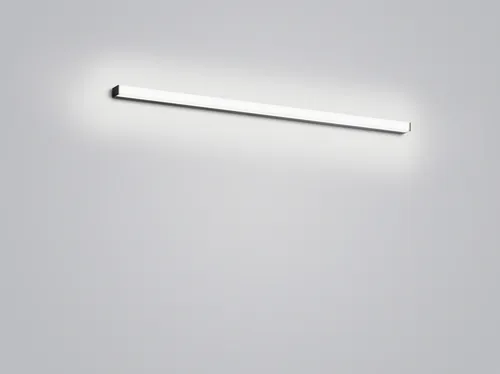 Helestra LED-Spiegelleuchte LADO-S Schwarz matt 90cm - Moderne Spiegelleuchte in Schwarz matt mit 18 Watt und 1890 Lumen, ideal für Badezimmer mit IP44 Schutz, inklusive Zubehör für einfache Wand- oder Spiegelmontage.