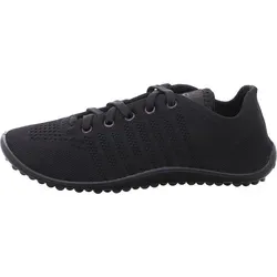 Leguano Sportliche Schnürschuhe Uni 31333736303833 Schwarz 39 EU - Sneaker aus atmungsaktivem Mesh, bieten volle Bewegungsfreiheit und sind ideal für Business und Freizeit.