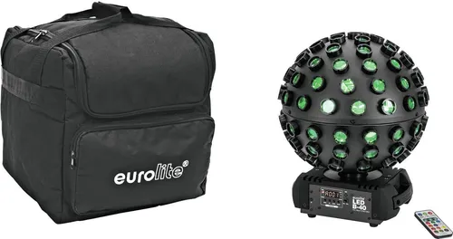 EUROLITE Set LED B-40 HCL MK2 mit Soft-Bag - Musikstudio Bühne und DJ Equipment, kompaktes LED-Set mit hochwertigen Farben und tragbarem Soft-Bag für einfache Transportabilität.