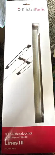 Jokey LED Aufsatzleuchte Lines III 40 x 11 cm