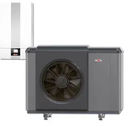 Wolf Luft Wasser Wärmepumpe CHA Monoblock 6,9 & 9,8 kW - Energieeffiziente Wärmepumpe für Heim und Garten, A++ Energieeffizienzklasse, temperaturregelnd und wasserdicht für optimalen Komfort.