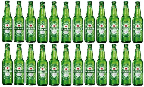 Flaschen Heineken Bier Premium a 0,33L inc. MEHRWEG Pfand Niederlande 24