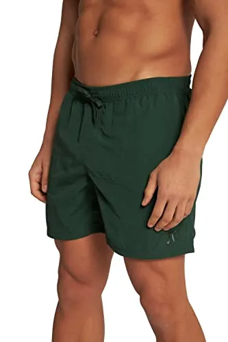 JP 1880 Herren Badeshorts - Dunkel Marine, 5XL EU - Badeshorts für Herren aus schnell trocknendem Gewebe mit Elastikbund und Kordelzug für optimalen Tragekomfort.