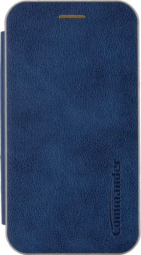 Flip Case für Samsung A56 5G - COMMANDER CURVE Deluxe (Blau) - Stylisches Book Case DELUXE in elegantem Royal Blue für das Samsung A56 5G. Schützt Ihr Smartphone und bietet gleichzeitig einen modernen Look.