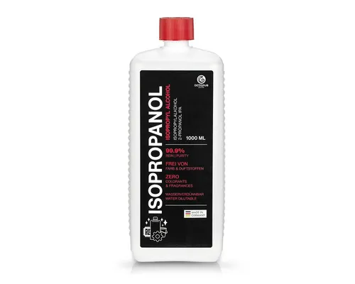 OCTOPUS Fluids 1 L Isopropanol 99,9%, Isopropylalkohol 2-Propanol IPA Nachfülltinte (Set, 1x 1000 ml, 1000 ml)