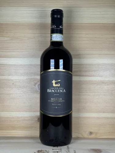 La Braccesca Vino Nobile di Montepulciano Toscana DOCG 0,75 L - Entdecken Sie diesen eleganten Rotwein aus der Toskana, perfekt zu rotem Fleisch. Genießen Sie den vollmundigen Geschmack und die hochwertige Qualität von Antinori.