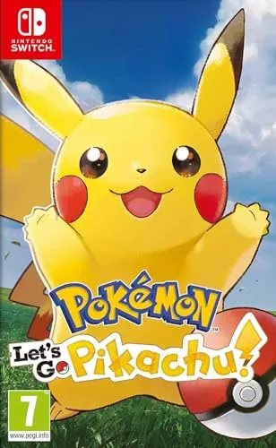 Pokémon Let's Go Pikachu - Nintendo Switch Spiel, langlebig und robust für stundenlangen Spielspaß