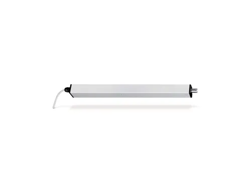 RWA-Elektrospindelantrieb E 250 NT, 24V, 750mm - Automatisierungstechnik für Rauchwärmeabzug, mit Überlastabschaltung und einstellbarer Öffnungsgeschwindigkeit, ideal für verschiedene Fensterarten und sichere Anwendung.