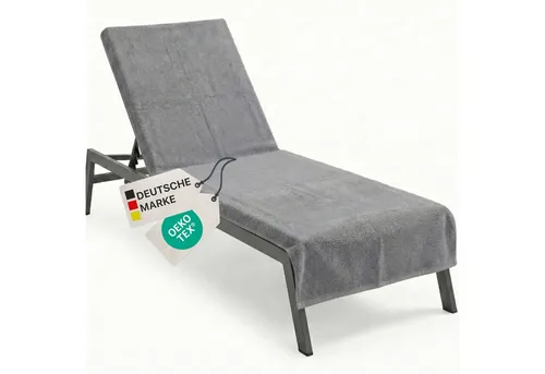 NYVI Frottee Schonbezug für Gartenliege 75x200 cm - Schütze Deine Gartenliege mit dem hochwertigen NYVI Frottee Schonbezug. Ideal für die meisten Liegen, robust und pflegeleicht – waschbar bei 60° C. Perfekt für Garten, Pool oder Strand!