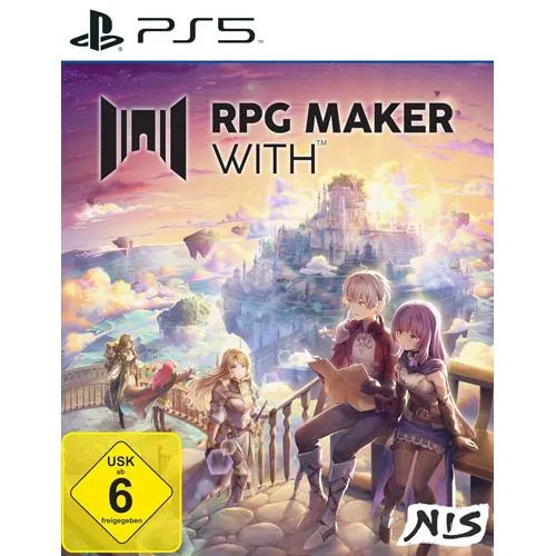 RPG Maker With - PS5 [EU Version] - Spiele für PlayStation 5, erstelle mühelos deine eigenen RPGs ohne Programmierkenntnisse dank intuitiver Tools und teile deine Kreationen online!