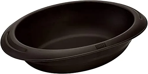 Lurch 85034 FlexiForm Oval Brotbackform - Brotbackform aus 100% BPA-freiem Premium-Platin-Silikon, ideal für vielfältige Brotarten und temperaturbeständig von -40°C bis +240°C. Maximale Antihaftwirkung und leicht zu reinigen.