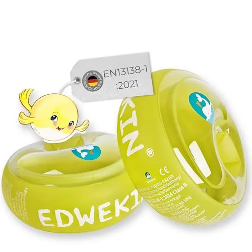SwimBobo Kraulquappen Schwimmflügel für Kinder 3 - 14 Jahre - Wasserspielzeug mit Luftkammern für optimale Sicherheit und Spaß im Wasser, ideal für Babys und Kleinkinder. Perfekte Schwimmhilfe in Blau.