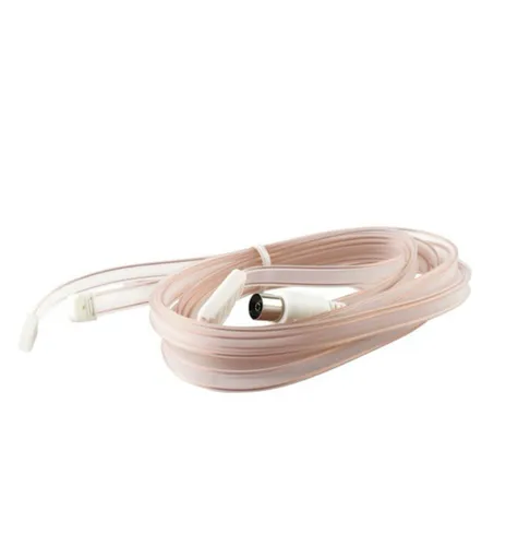 Schwaiger UKW-Wurfantenne 1,8m - Transparent/Bronze - Die Schwaiger UKW-Wurfantenne sorgt für einen zuverlässigen Empfang von UKW-Signalen. Mit 180 cm Länge und einer IEC-Buchse ist sie einfach zu installieren und bietet hervorragende Empfangseigenschaften.