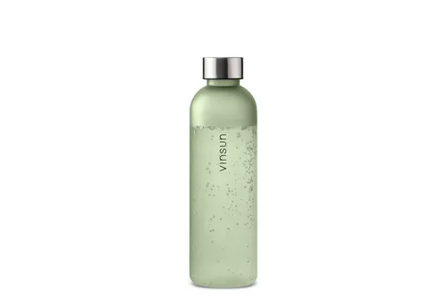 Vinsun Trinkflasche Tritan Wasserflasche 650ml - Sportflasche Kohlensäure geeignet, Auslaufsicher, BPA frei, bruchsicher, geruchs- und geschmacksneutral