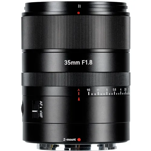 7Artisans 35mm f/1.8 AF für Nikon Z-Mount - Vielseitiges Festbrennweitenobjektiv mit herausragender Schärfentiefe. Ideal für Vollformatkameras und kreative Fotografie. 5 Jahre kostenlose Garantie inklusive.