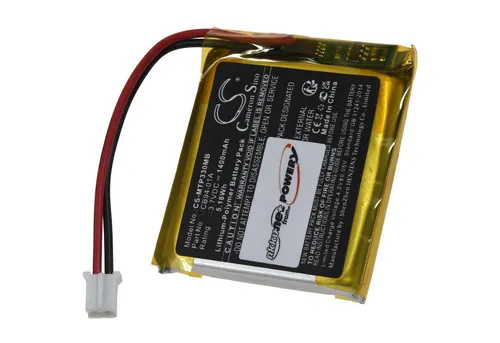 Powery Akku für Motorola MBP35 Akku 1400 mAh (3.7 V)