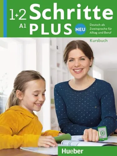 Schritte plus Neu 1+2: Deutsch lernen für Alltag und Beruf - Kursbuch für Deutsch als Zweitsprache mit Online-Audios, ideal für effektives Lernen und praktische Anwendung im Alltag.