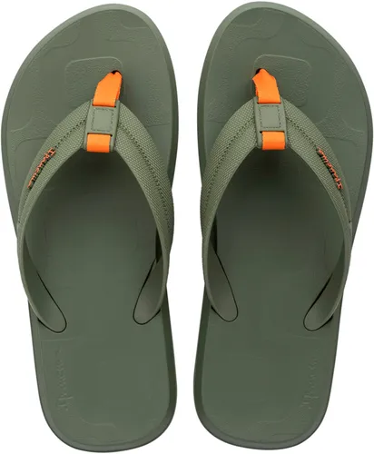 IPANEMA URBAN Sandale 2025 - Bequeme und stylische Sandale in grün/orange - Sandalen/Slaps mit ergonomischem Fußbett für hervorragenden Tragekomfort, ideal für Stadtbummel oder Strandbesuche.