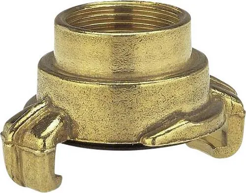 Gardena 07108-20 Messing Klauenkupplung-Gewindestück Klauenkupplung, 24,2mm (3/4") IG