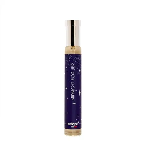 adopt MIDNIGHT FOR HER 30ml Eau de Parfum | Sinnlicher Damenduft, schwarzer Johannisbeere, Himbeere, Rose und Patschuli, Verführerisches Parfum für elegante/selbstbewusste Frauen, adopt:Damenduft