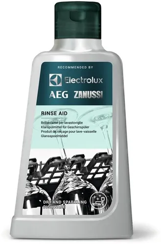 AEG M3DCR200 9029799211 Klarspülmittel, 300 ml - Haushaltsgroßgeräte, sorgt für schnelles Trocknen und ein makelloses Aussehen Ihres Geschirrs.