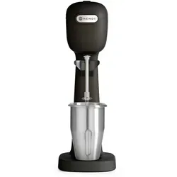 HENDI Milkshake Mixer BPA-frei - Design von Bronwasser, 230V/400W - Stilvoller Milkshake Mixer mit kraftvollem Motor, ideal für Milchshakes und Frappés. Inklusive Edelstahl-Rührbecher und 2 Rührwerken, einfach zu bedienen mit zwei Geschwindigkeiten.