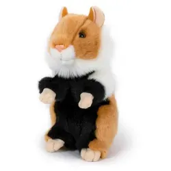 Plüschtier Feldhamster 18 cm, Stofftier Kuscheltier Plüschtiere Tiere Hamster
