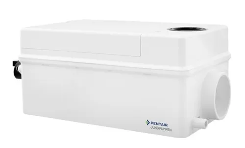JUNG Pentair Hebefix mini Hebeanlage 230 V JP48727 - Schmutzwasserhebeanlage für effiziente Abwasserentsorgung, kompakt und leistungsstark für den Einsatz in kleinen Räumen.