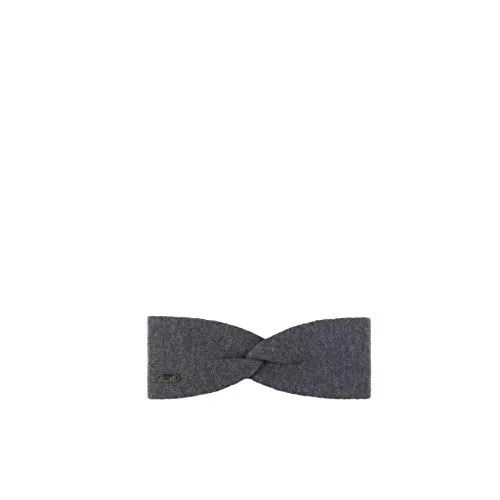 Eisbär Wollstirnband "Birla" in Grau - Mützen - Hochwertiges Stirnband mit Kaschmiranteil für optimale Wärmeisolierung und elegantes Uni-Muster.