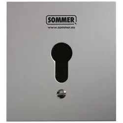Sommer 5005V000 Schlüsseltaster UP - Diverse S - Unterputz Schlüsseltaster ohne Zylinder für 60mm Dose, ideal für sichere Zugangskontrolle in Wohn- und Geschäftsbereichen.