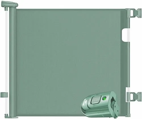 KIDIZ® Treppenschutzgitter 0-140CM – Flexibles Türschutzgitter für Babys & Haustiere - Maximaler Schutz im Alltag: Das KIDIZ Treppenschutzgitter ist mit einem cleveren Verschlusssystem ausgestattet und lässt sich einhändig bedienen. Ideal für Treppen und Türen, schützt es zuverlässig Kinder und Haustiere.