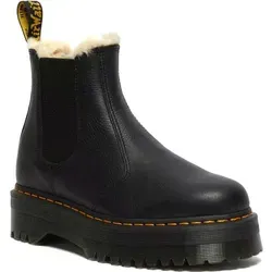Dr. Martens Damenstiefel 2976 QUAD FL BLACK PISA - Wanderschuhe mit umweltfreundlichem Leder, ideal für stilbewusste Frauen. Verfügbar in Größe 36 und perfekt für jedes Abenteuer.