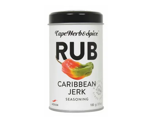 Cape Herb and Spice Gewürz, Cape Herb and Spice Caribbean Jerk Gewürzsalzmischung scharf 100g