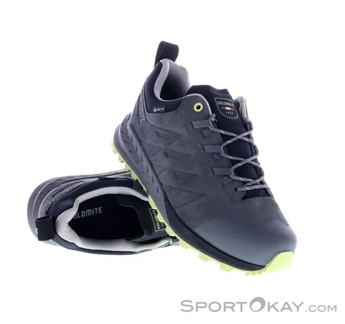 Dolomite Croda Nera GTX Damen Trekkingschuhe – Grau – Größe 7 - Vielseitige Trekkingschuhe mit Wildleder-Obermaterial und GORE-TEX-Futter für optimalen Komfort und Schutz. Ideal für schnelle Wanderungen mit hervorragendem Grip und Dämpfung auf jedem Untergrund.