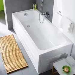 Duravit D-Code Rechteck-Badewanne 170 x 70 cm - Elegante Einbau-Badewanne aus 4 mm Sanitäracryl, ideal für entspannende Badeerlebnisse mit 110 Litern Volumen.