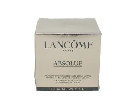 Lancôme Absolue Regenerating Brightening Soft Cream mit Rosenextrakten - Luxuriöse Gesichtscreme mit Rosenextrakten, spendet intensive Feuchtigkeit und sorgt für ein strahlendes Hautbild. Ideal für die tägliche Pflege.