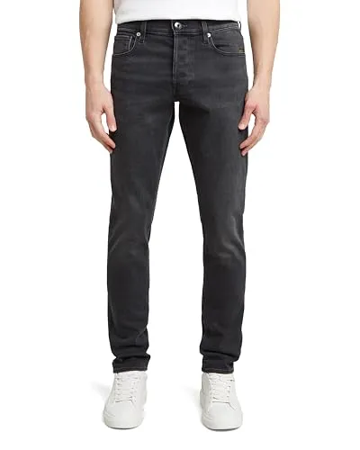 G-STAR RAW Herren 3301 Slim Jeans - Moderne Slim Fit Jeans mit schmalem Bein und anliegendem Bund, ideal für einen stylishen Look im Alltag.