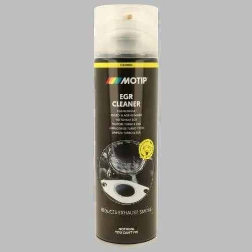 MOTIP Turbo- & AGR-Reiniger 500 ml – Universeller Reinigungsspray - Effektiver Universalreiniger in Sprühdose für die gründliche Reinigung von Turbo- und AGR-Systemen. Ideal für den Einsatz bei Temperaturen von 10 bis 25 °C.