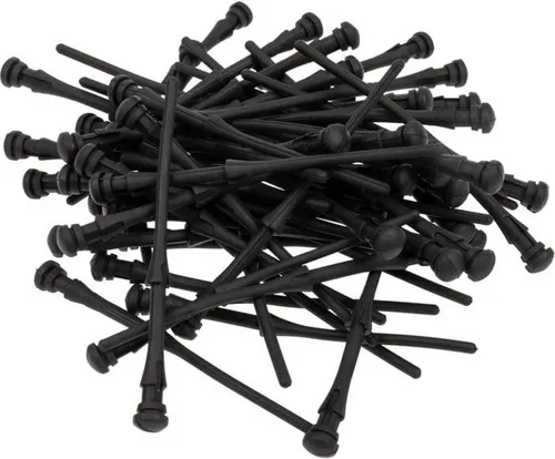 AKASA Black Rubber Case Fan Mounts 60pack, 60 Stück