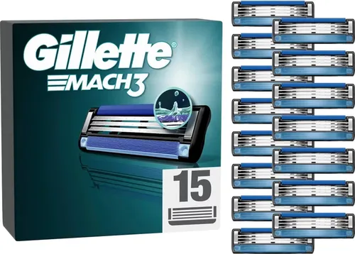 GILLETTE Mach3 15 Stück + Schlüsselanhänger, 15 Stk