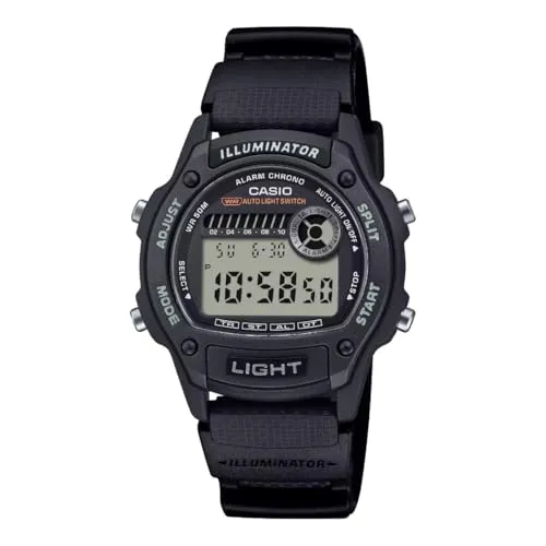 Casio Wrist Watch DIGITAL - Armbanduhr für Damen mit leichtem Design, Sportfunktionen wie Stoppuhr und Timer, sowie 5 bar Wasserdichtigkeit – ideal für Alltag und leichte Workouts.
