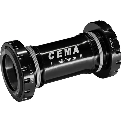 Cema Bracketas BSA Sram Dub-Keramic-Swart - Hochwertige Keramik-Bauteile für Fahrradschaltungen, kompatibel mit CEMA, langlebig und ideal für den Outdoor-Einsatz.