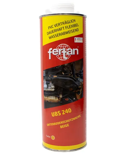 FERTAN UBS 240 Unterboden Schutzwachs 1x1 Liter Steinschlag Schutz Wachs 27401