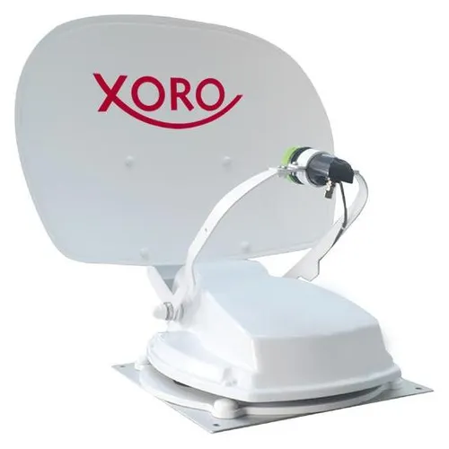 Xoro MTA 55-BT 55cm - Vollautomatische Satelliten-Antenne für Caravan - Antennen für Caravan und Camping, vollautomatische Ausrichtung per Knopfdruck, ideal für unterwegs und garantiert hochwertigen Empfang.