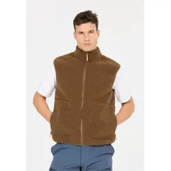 WHISTLER Vest Pioneer - Die WHISTLER Vest Pioneer für Herren ist eine funktionale Fleeceweste aus recyceltem Polyester. Atmungsaktiv und weich, bietet sie idealen Tragekomfort. Perfekt für Outdoor-Aktivitäten oder kühle Tage, mit praktischen Reißverschlusstaschen.
