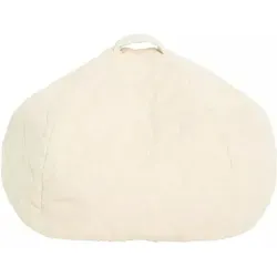 Nobodinoz Landscape Sitzsack - Runder, 65 x 40 cm in Natural - Entdecken Sie den runden LANDSCAPE Sitzsack (65 x 40 cm) für gemütliche Stunden. Aus 100% Bio-Baumwolle gefertigt, bietet dieser vielseitige Sitzsack höchsten Komfort und Flexibilität in jedem Raum.