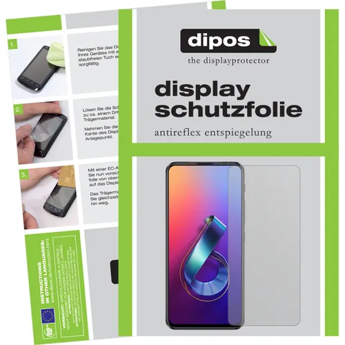 Dipos Displayschutzfolie Antireflex (6 Stk., Asus Zenfone 6) (4051837373641)