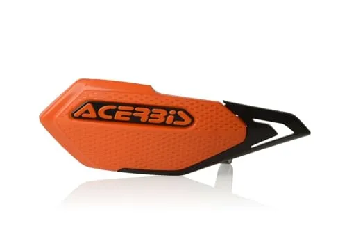 Acerbis Handsschutz Minicross MTB E-Bike X-Elite Pitbike - Orange - Lenkerhandsschutz in leuchtendem Orange, ideal für universelle Anwendungen und perfekten Schutz beim Offroad-Fahren.